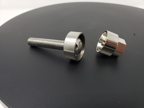 M10X1.25 65MM Long 304 Stainless Security Anti Theft Bolt Hardware System 10MM - Picture 5 of 6