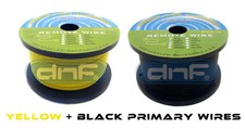 PRIMARY REMOTE POWER WIRE 100 COPPER 18 GAUGE YELLOW 500 FT BLACK 500 FT
