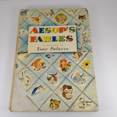 Aesop's Fables Illustrated By Tony Palazzo 1954 Doubleday Hardcover  - Bild 1 von 16