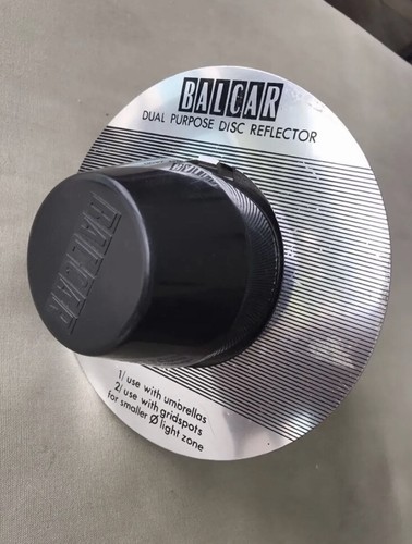 Balcar Strobe Light Dual Purpose Disc Reflector France 4197 Flash Head - Picture 4 of 10