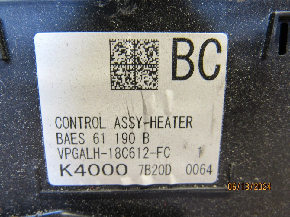 Mazda 3 2017 2018 calefacción aire acondicionado temperatura clima control automático OEM Foto 3 de 4