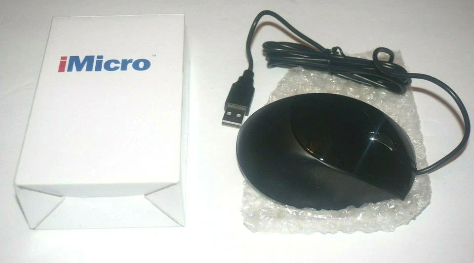 iMicro MO-1838BK Usb Optical Scroll Wheel Mouse - Black - Image 4 of 4