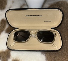 Vintage Emporio Armani Clear Sunglasses