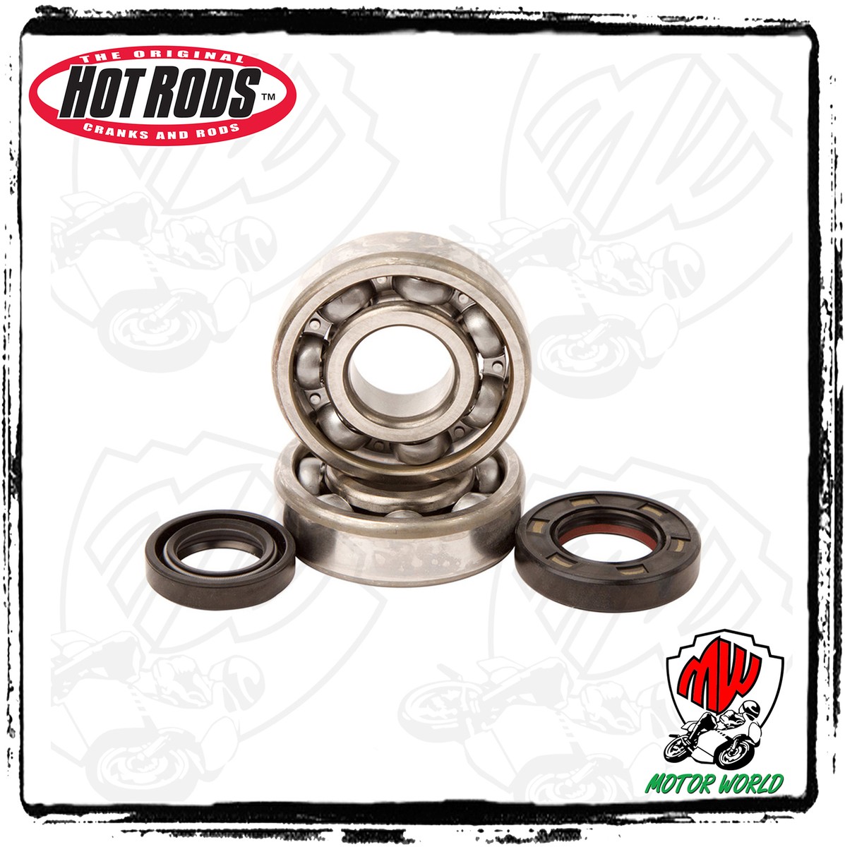 KIT CUSCINETTI DI BANCO E PARAOLI Honda CR 80 RB Big Wheel 2002