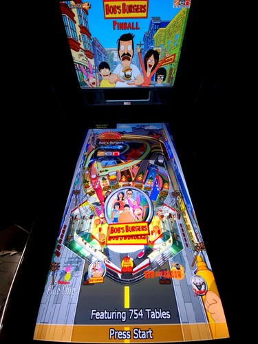 32" Virtual Pinball Machine - Chrome Edging + Legs - Picture 6 of 7