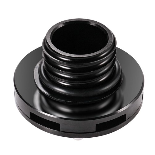 Black Motorcycle Gas Tank Oil Cap for Harley Dyna Sportster Touring Road King - Picture 3 of 4