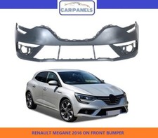 RENAULT MEGANE FRONT BUMPER 2016 - 2020 NO PDC OR WASHER HOLES 620226317R