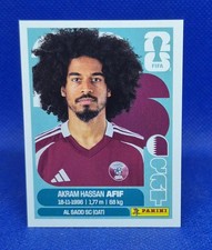 2026 Panini FIFA World Cup Sticker Akram Hassan Afif #QAT 18 - Qatar
