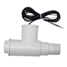 SS1 Float Switch for HVAC Condensate Overflow Safety Sensor White PVC with 3/4 