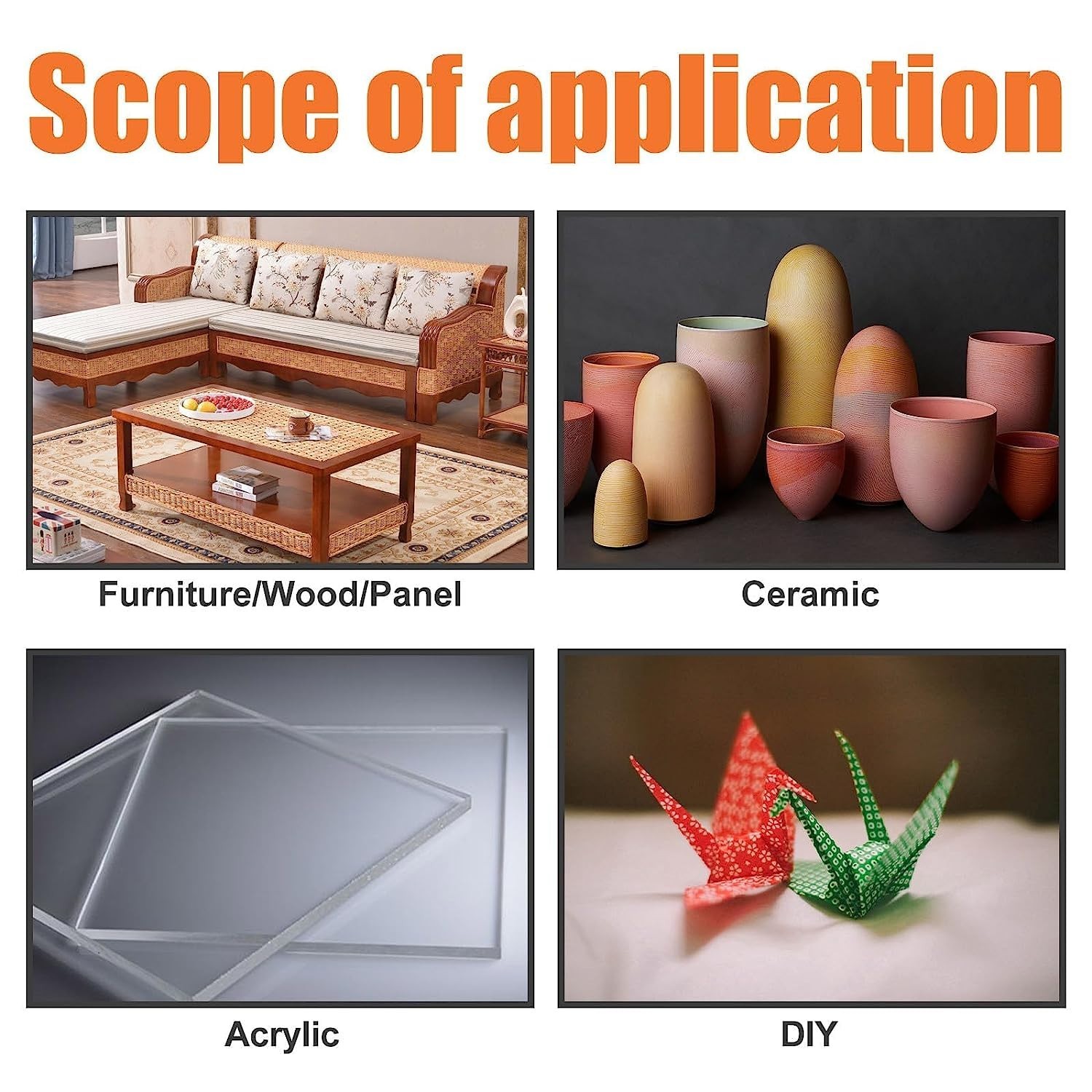 Jue-Fish High-Strength Oily Universal Super Glue - Instant Bonding Clear Formula