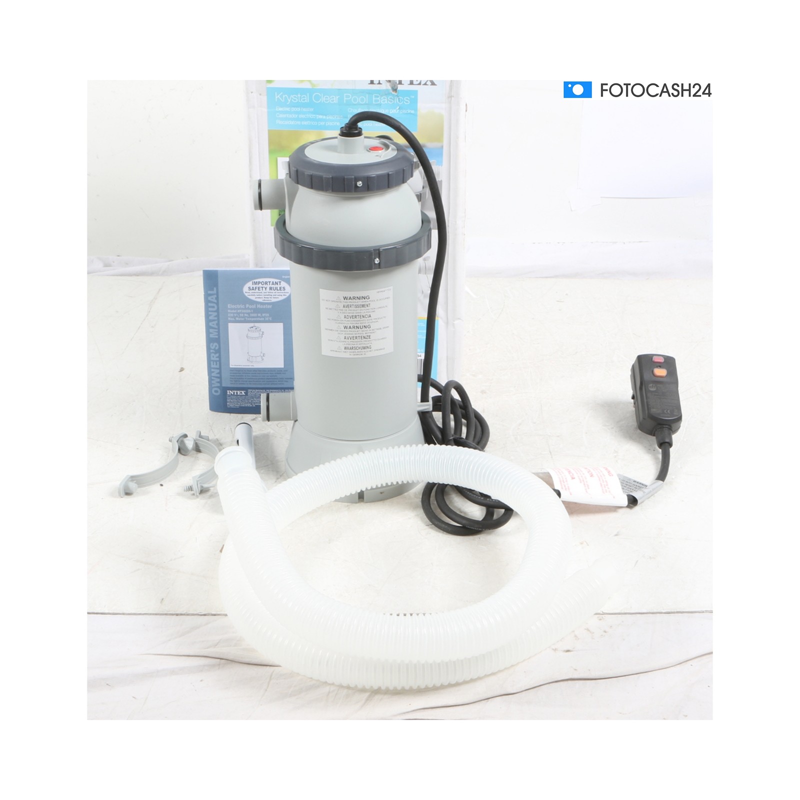 Intex Pool Heater For Pools Up To Ø457Cm + Defect (285630)