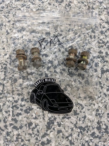 1994-2005 Mazda Miata Oem Driveshaft Bolt Washer Nut Hardware Set NA NB 94-05