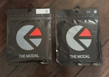 ETHIKA The Modal Staple Fit Boxer Brief Lot X2 Pack Men Small Black & Gray