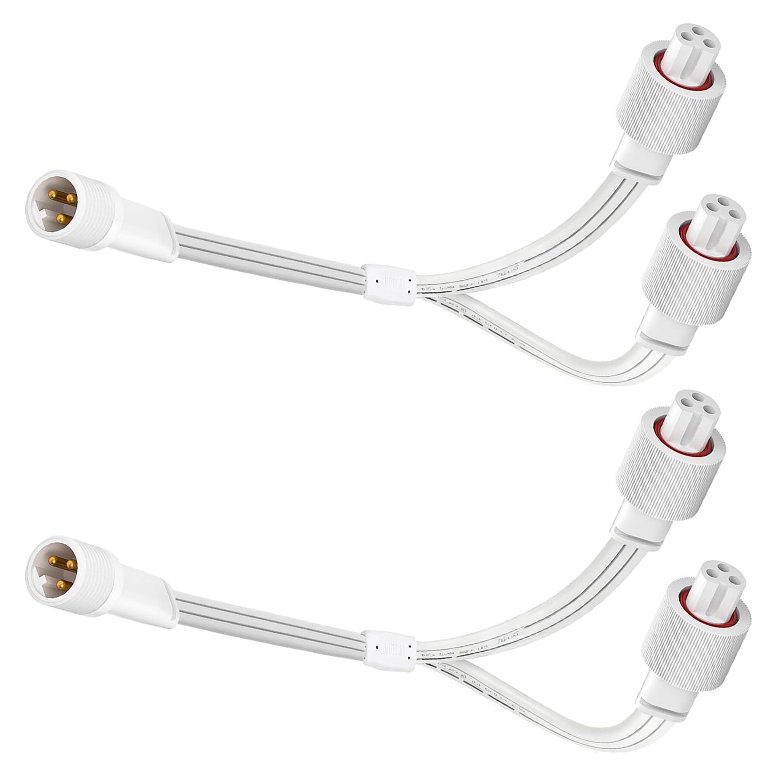 Extension Cord with Splitter Compatible with Govee Permanent Outdoor Lights, ...-image