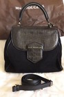 Sac Mac Douglas en cuir et velours
