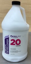 Prolific Hair Cream Developer 20 Volume 1 Gallon / 3.78 L