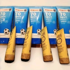 LOT 10 Hydrating Sunscreen Lotion SPF 70 50 Broad Spectrum 8oz (6 Pack) Ex 6/25 