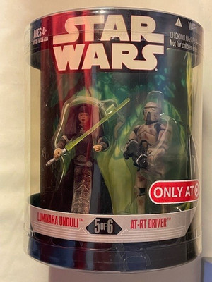 Star Wars Order 66 Luminara Unduli & AT-RT Driver 3.75'' Action Figure NIP