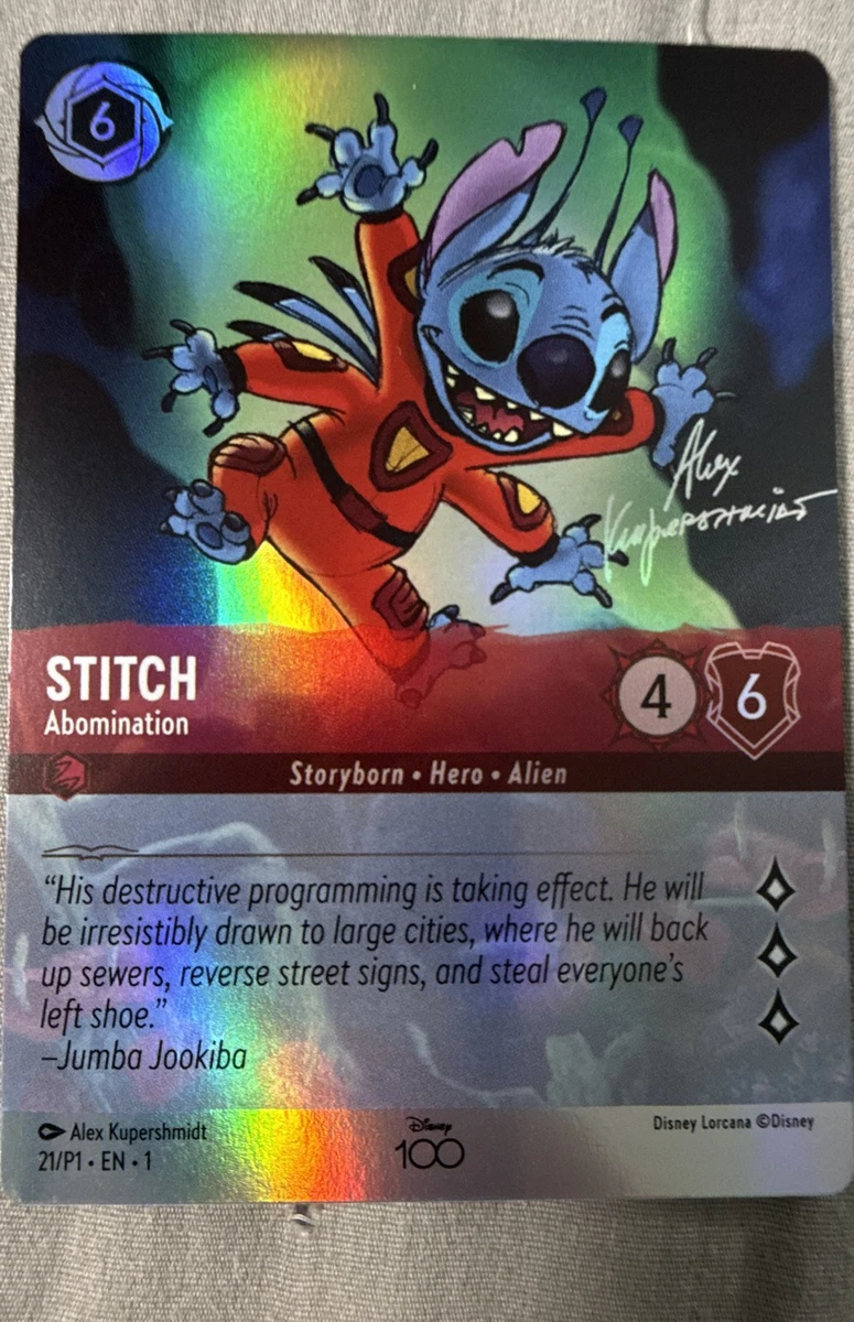Stitch - Abomination 21 Disney100 Promos for sale | eBay