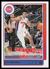 2021-22 NBA Hoops Killian Hayes #175 Detroit Pistons