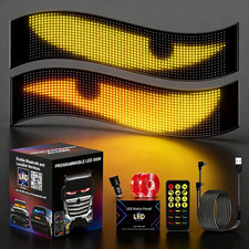 Programmable LED Sign 2026: Bluetooth APP Control Scrolling Display 23.4" X 4.7"