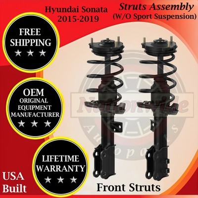 Monroe Genuine OEM Front Struts For 2015-2019 Hyundai Sonata Lifetime Warranty