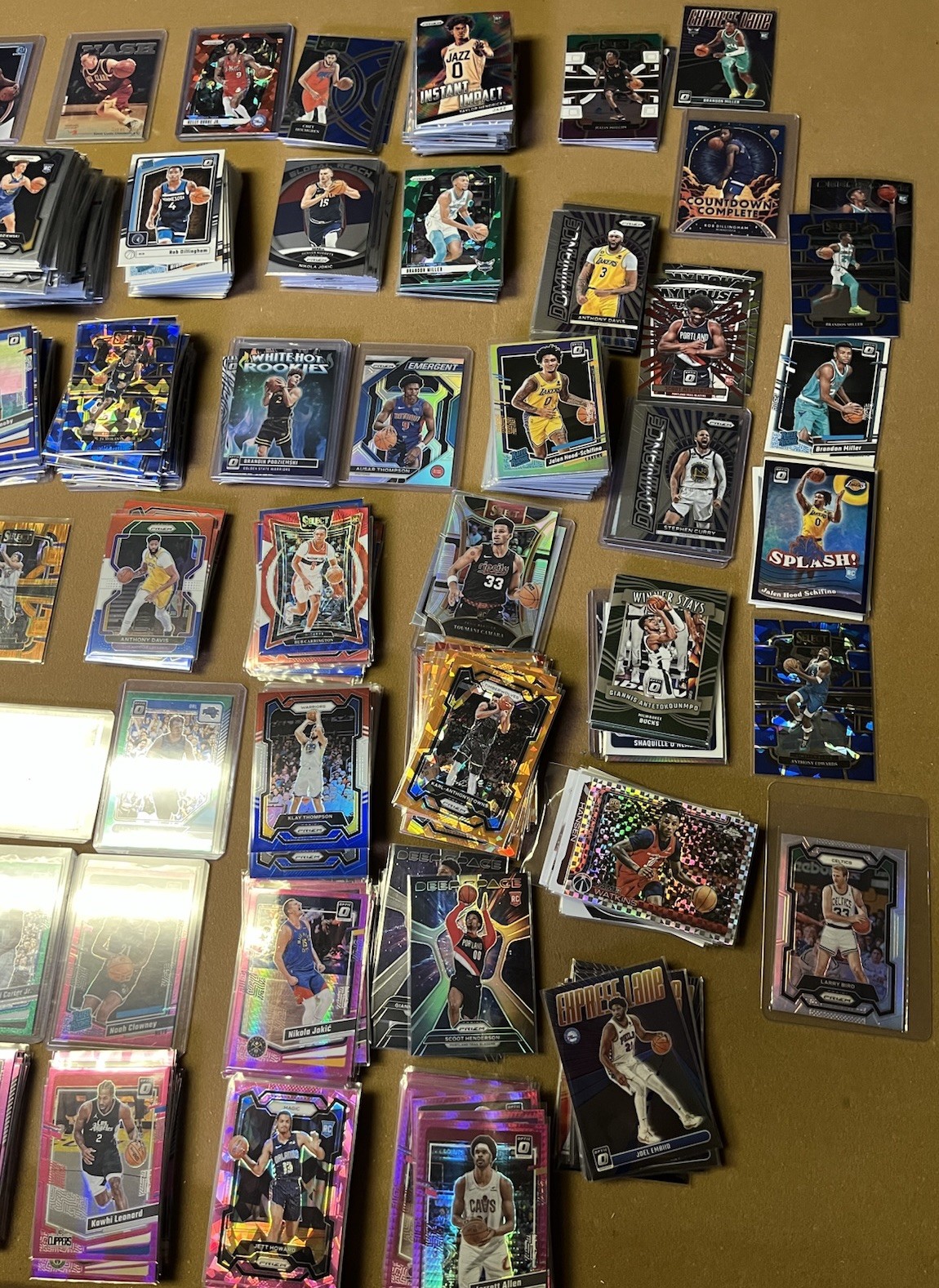 Lot Of 485 NBA Basketball Cards - All Numbered, Autos, Parallels, Inserts Or RCs view 4