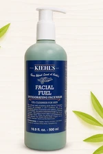 Kiehl’s Facial Fuel Invigorating Face Wash 16.9oz / 500ml Gel Cleanser for Men