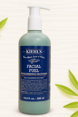 Kiehl s Facial Fuel Invigorating Face Wash 16.9oz / 500ml Gel Cleanser for Men