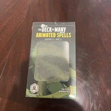 Hit Point Press The Deck of Many: Animated Spells: Level 1 A-F