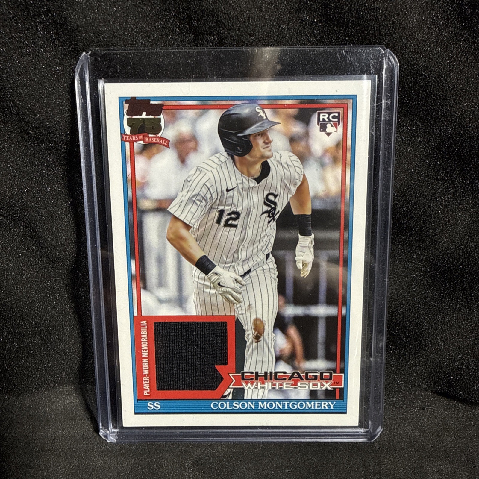 2026 Topps 1991 Topps Relic Colson Montgomery RC #91R-CMO Chicago White Sox