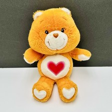 Care Bears Tenderheart Bear Carlton Cards Plush 20th Anniversary Stuffed Animal