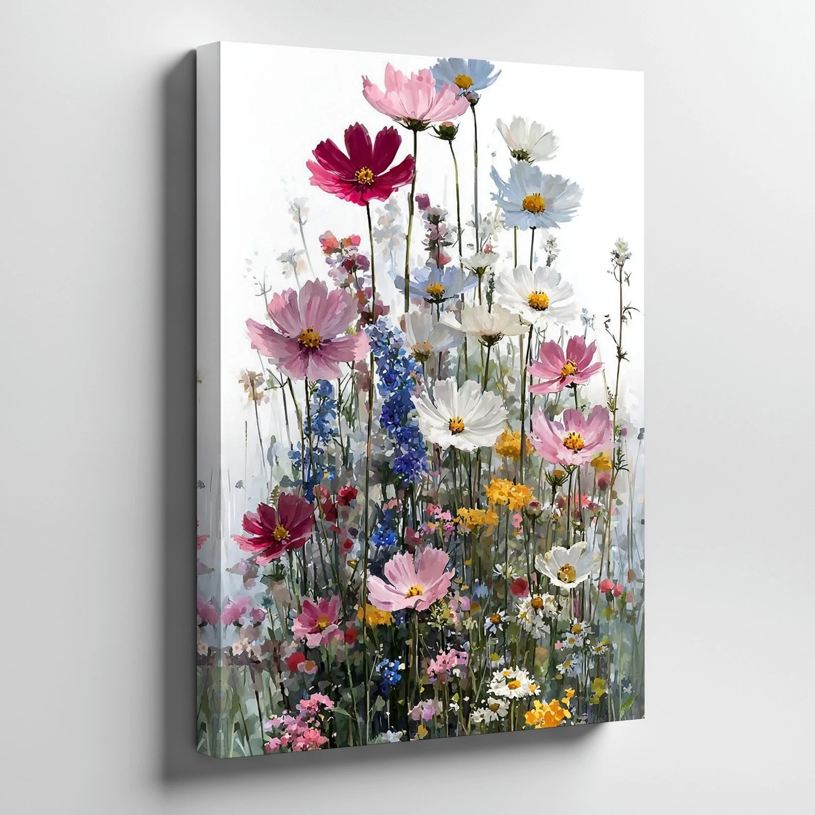 Floral Canvas Wall Art Multicolor Wildflowers Garden Print Modern Home Decor
Opens in a new window o