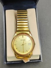 Sekonda Gold Tone Ladies Watch Date Bracelet Boxed Quartz Classic
