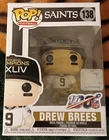 Drew Brees New Orleans Saints Super Bowl Champions XLIV Funko Pop! Figure #138