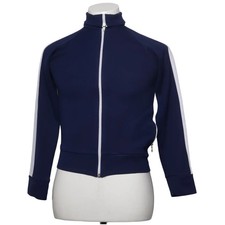 Court Casual, Trainingsjacke, Jungen, Gr&ouml;&szlig;e: 164, Blau/Wei&szlig;, Einfarbig #3Me