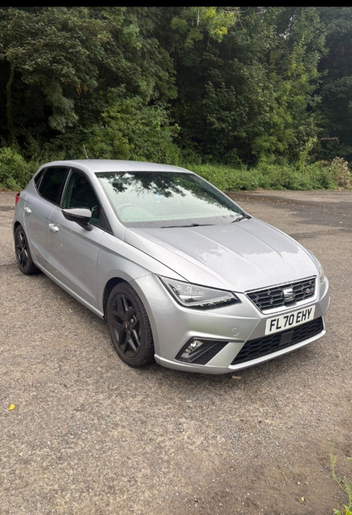 1.0 turbo Seat Ibiza FR 60 plate silver not audi a3 a4 a1 leon fr bmw 1 series