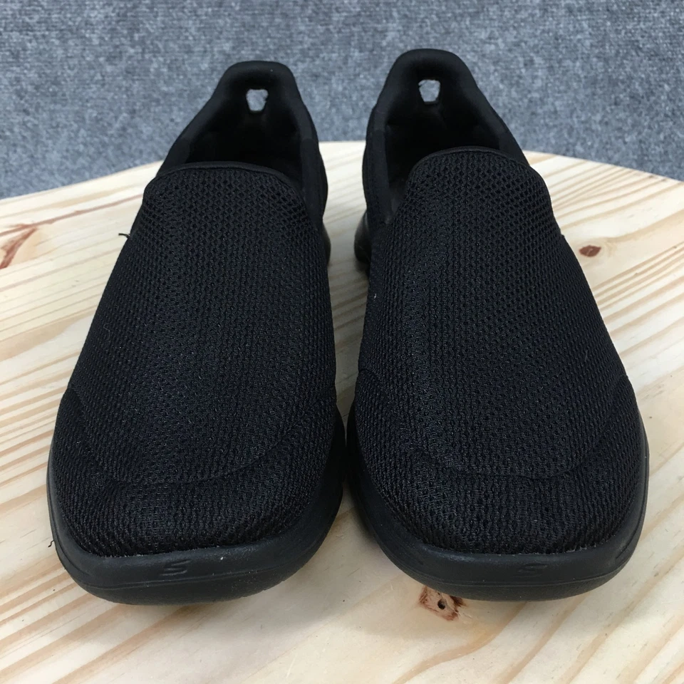 Skechers Zapatos Mujer 9.5 GO Walk 5 Negro Deportivo Sin Cordones Tenis 15901 Malla Foto 4 de 4