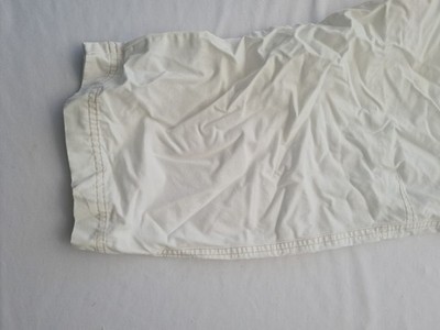 Ladies Cropped Trousers Bcasual Size 14 Cargo Style Pockets White 31176