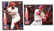 2020 Topps Chrome - CINCINNATI REDS Team Set w/ Aristides Aquino RC