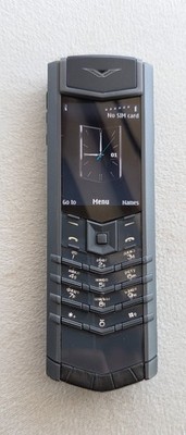 Vertu Signature S zirconium aligator