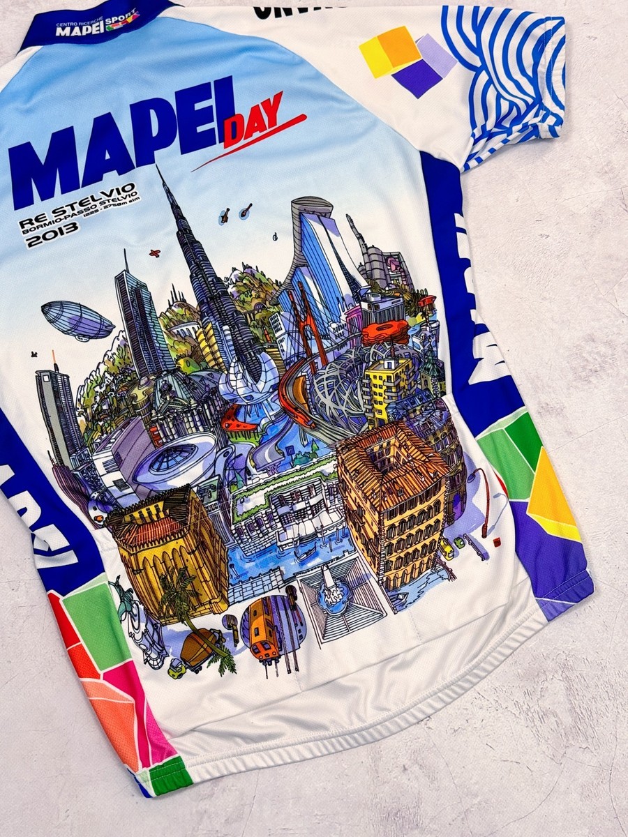 Maillot Vélo Cyclisme Mapei Day 2011 Santini - Taille M - Occasion