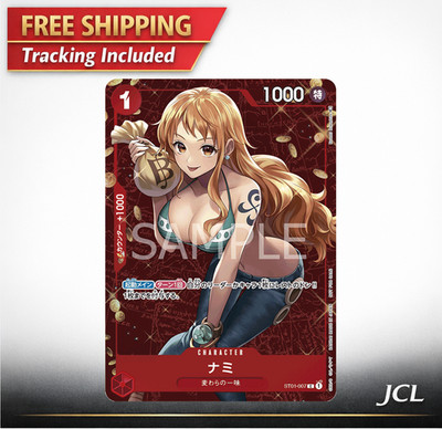 ONE PIECE Card Game Nami ST01-007 C Standard Battle Champion Promo Japanese
