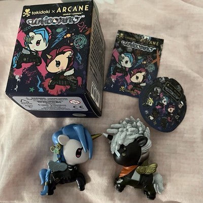 Jinx AND Ekko Tokidoki x ARCANE League of Legends Unicorno w/Box/Guide/Sticker