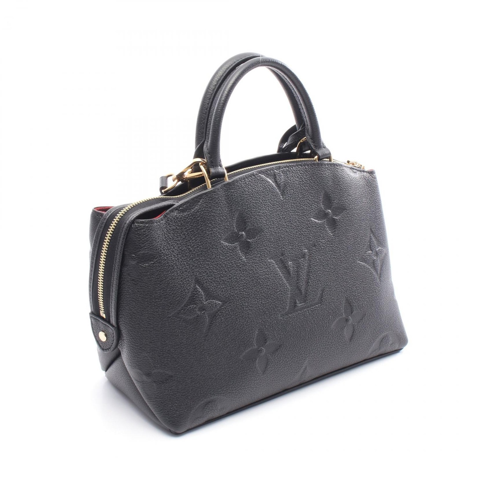 LOUIS VUITTON Petit Palais PM crossbody Handbag M58916 Monogram empreinte noir image 2