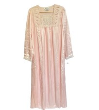 CHRISTIAN DIOR x SAKS FIFTH AVENUE Vintage Satin Lace Nightgown Sz Small NWT