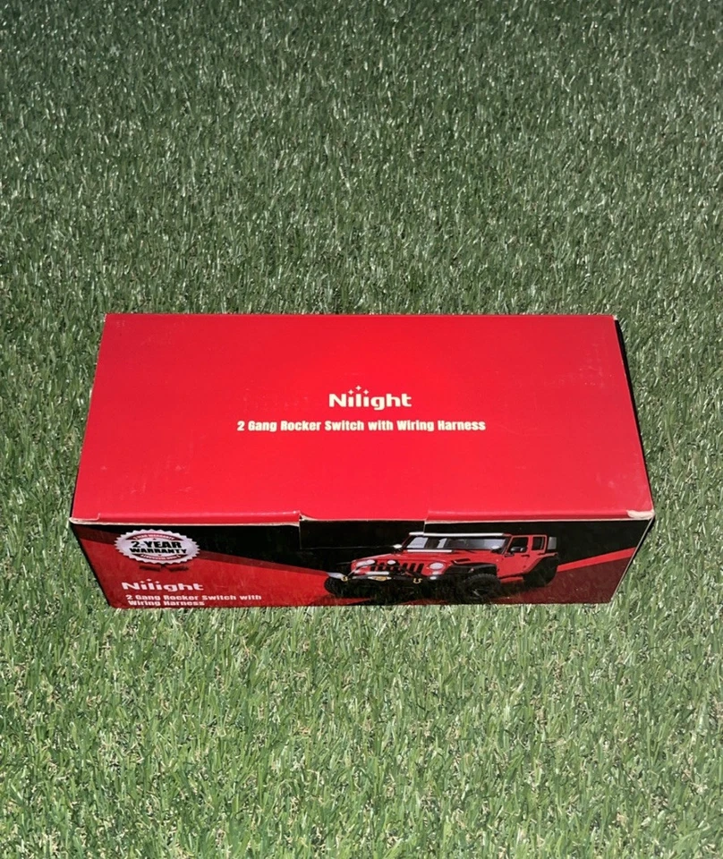 Nilight LED Light Bar Wiring Harness Kit - 2 Leads 12AWG Heavy Duty Off Switch - Image 2 of 4