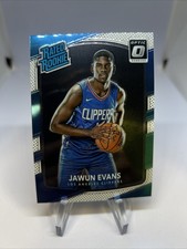 Jawun Evans 2017-18 Donruss Optic #162 RC Rated Rookie Los Angeles Clippers