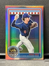 Steele Hall Silver Refractor - 2025 Panini USA Stars & Stripes Baseball 