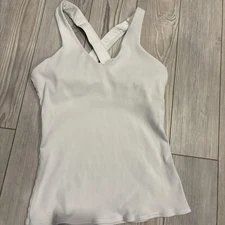 Alo Yoga Ribbed Racerback Tank Top Women’s Small Black Activewear Workout Shirt